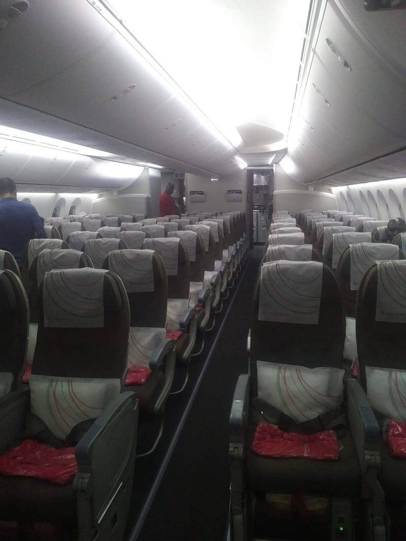Another White Elephant: Direct KQ Flight Departs For New York With Only 45 On Board Just Days After The Inaugural Trip