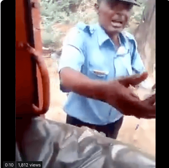 Police Yet To Arrest Police Officer Captured On Camera Taking A Bribe