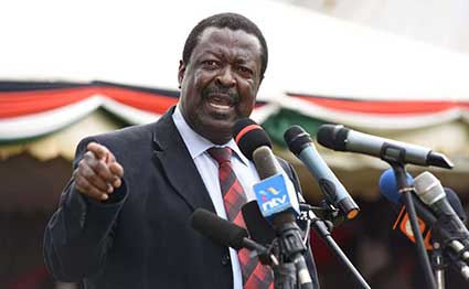 Mudavadi On Raila's Silly Referendum Talk : "Kenyans are already too burdened, Give Them A Break"