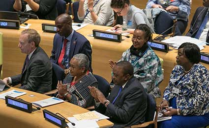 Irony: Uhuru Kenyatta Named Global Youth Champion