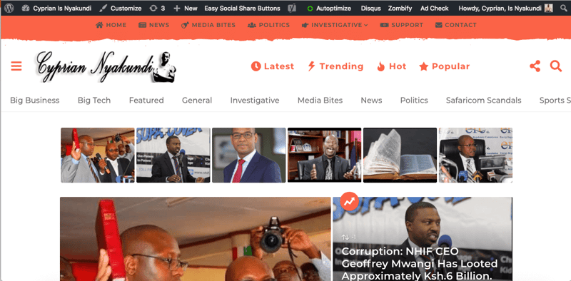 Statement: Consistent DDOS Attacks And Attempted Hacking of Cyprian Nyakundi's Blog