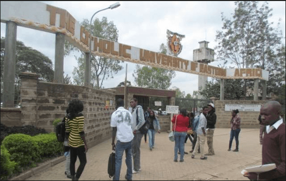 Catholic University Of East Africa On Its Knees