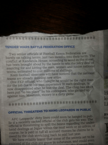 We Cannot Run Football Like This; Nick Mwendwa Simply Has To Go!