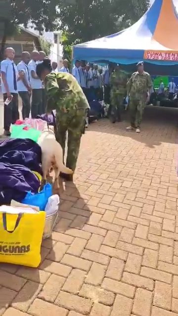 Video: Baricho Boys students in Kirinyaga County were reporting back to school yesterday wh...
