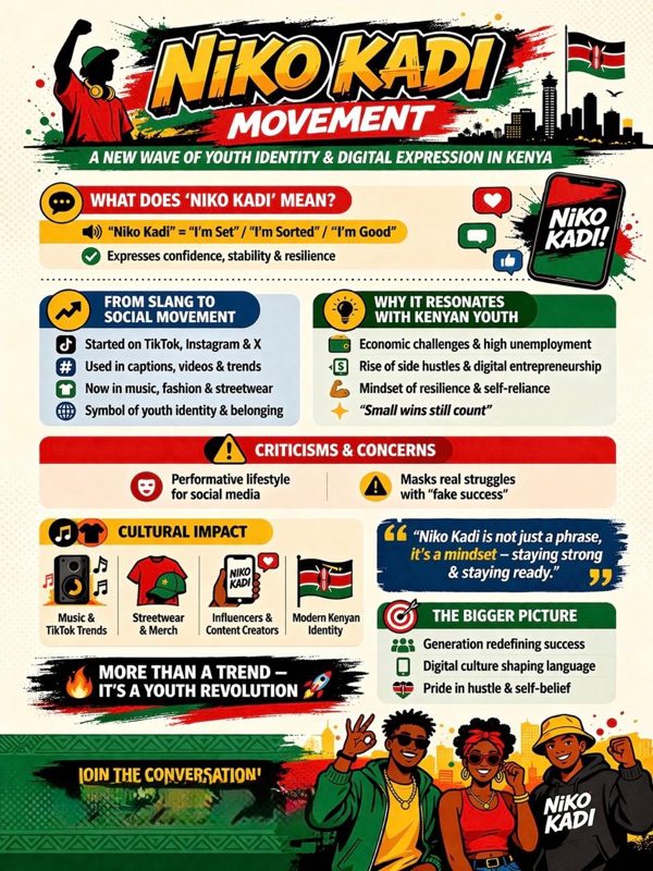 Niko Kadi Movement Infographic