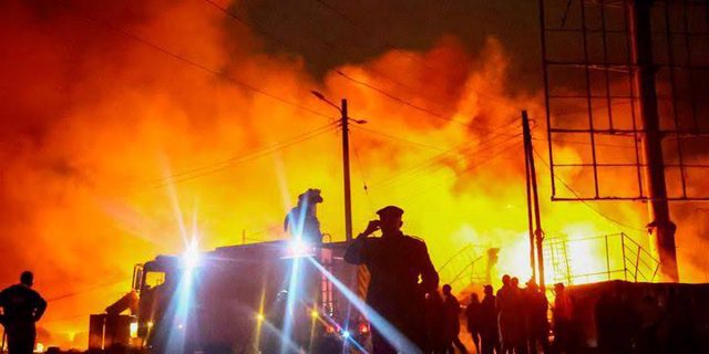 Who Is This Man? Utawala Traders Hunt Suspect Trying to Burn Down Shop in Early Morning Attack