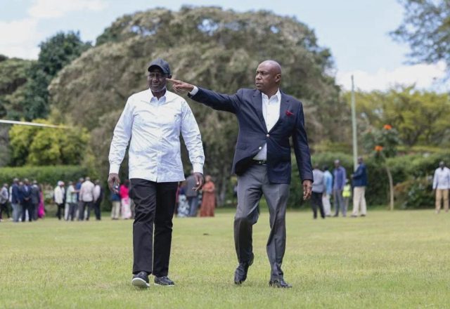 Ruto Hits Gideon Moi and Standard Media in Fresh Attack on Press Coverage