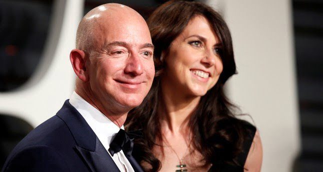 McKenzie Bezos becomes world's fourth richest woman after record breaking divorce settlement with ex-husband Jeff Bezos