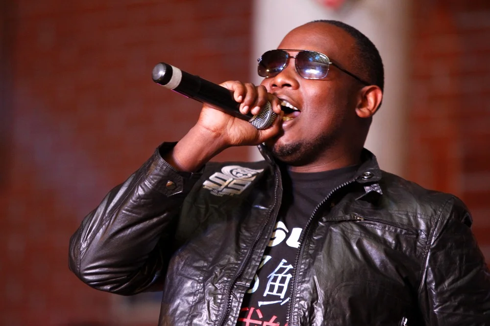 Gospel musician Rufftone perorms at the 2012 Mwafaka Awards at Charter Hall on 18th August 2012. DENNIS OKEYO