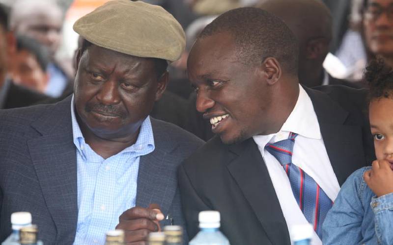 The legislator has denied unleashing youths on his Jubilee colleagues during the Kibra by-election.