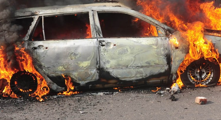 Car Burning