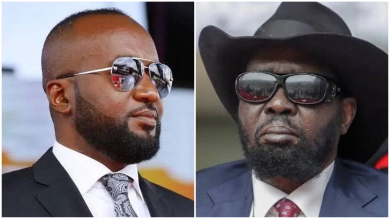 LEFT: Former Mombasa Governor Hassan Joho RIGHT: South Sudan President Salva Kiir