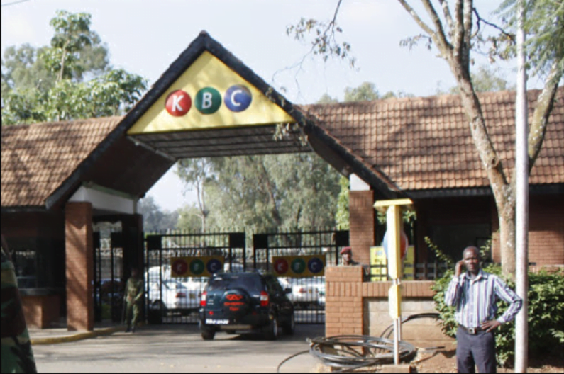KBC broadcasting house in Nairobi