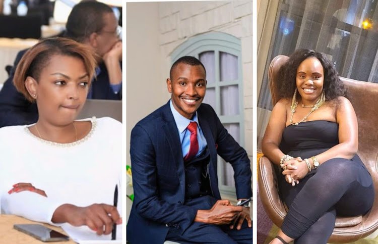 Karen Nyamu, Samidoh and Bernice.