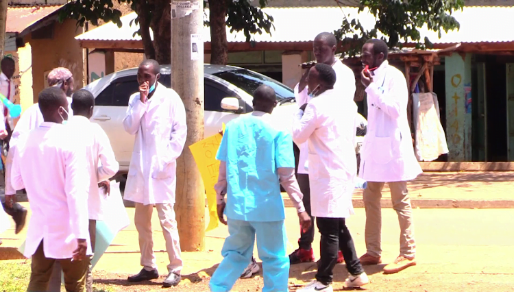 A group of Kenyan clinical officers