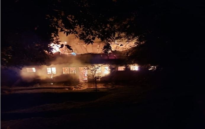 MD David May’s house burning to the ground with all his possessions