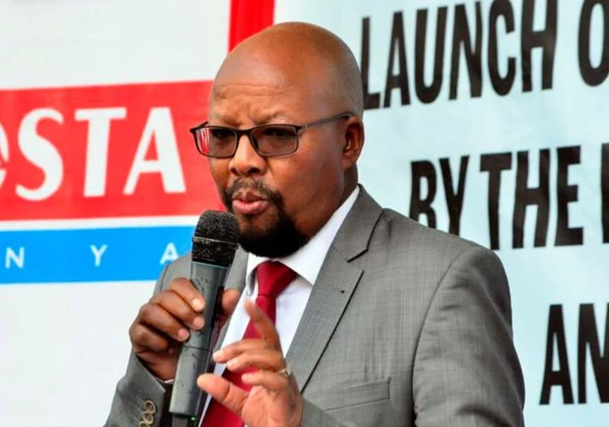 Postal Corporation of Kenya (PCK) Postmaster General and Chief Executive Officer Mr. Dan Kagwe