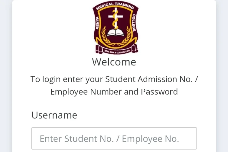 KMTC Admissions Portal