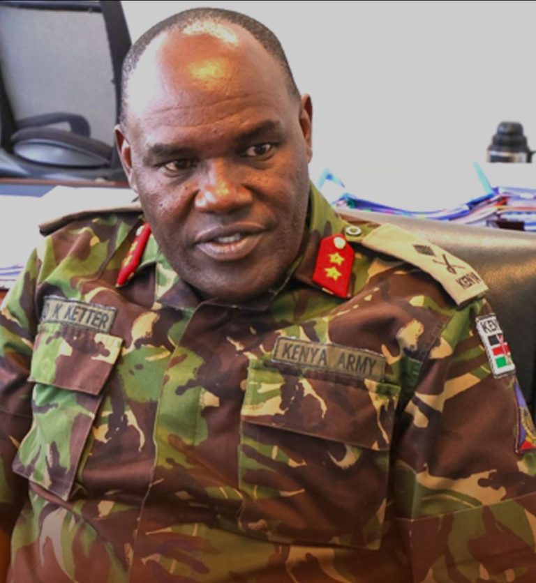 Lieutenant General David Ketter Tipped to Be Kenya’s Next Chief of the Defence Forces