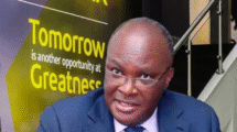 An image of Former CS James Macharia