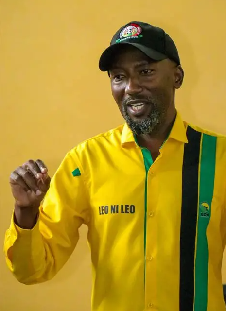 An image showing Leo Muthende who worn Mbeere North By-electtion