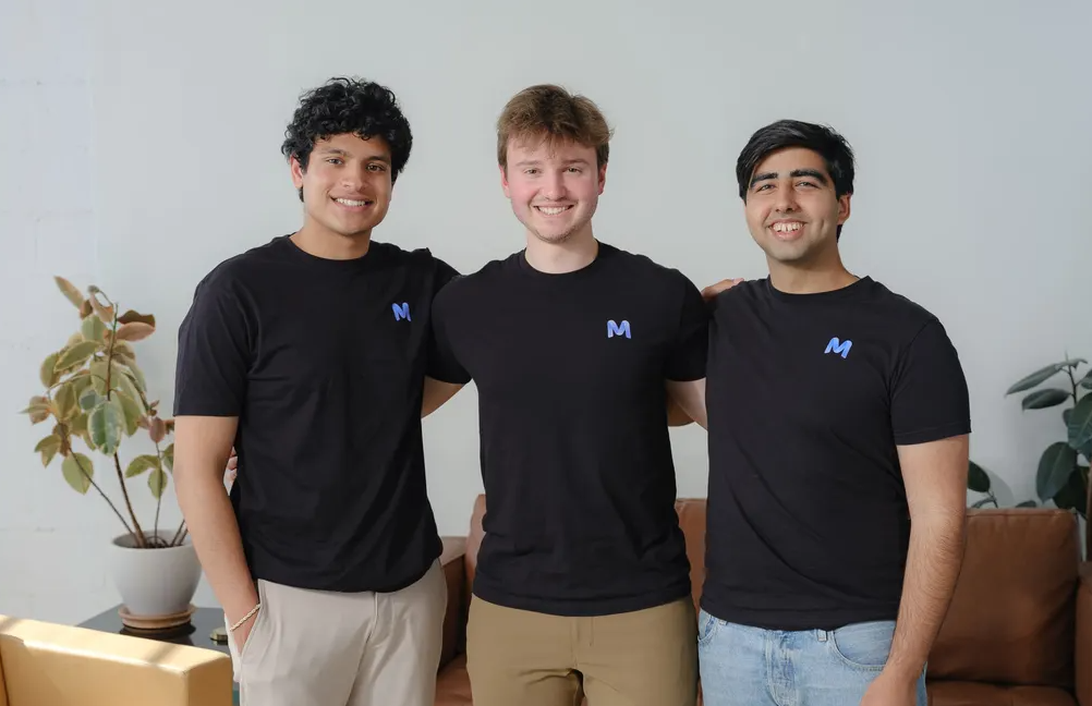 An image showing the trio youngest self-made billionares; Meet Brendan Foody, Adarsh Hiremath, and Surya Midha
