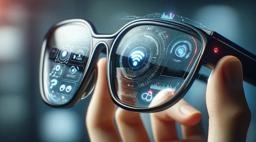 An image showing Smart AI Glasses