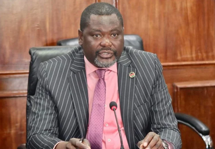 An image of CS Public Sevice, Geoffrey Ruku at a past event.