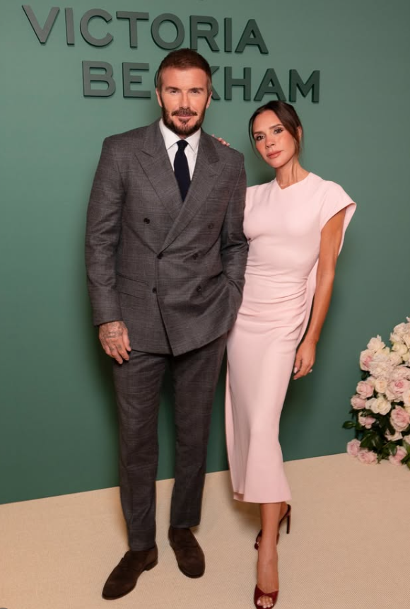An image of David and Victoria Beckham