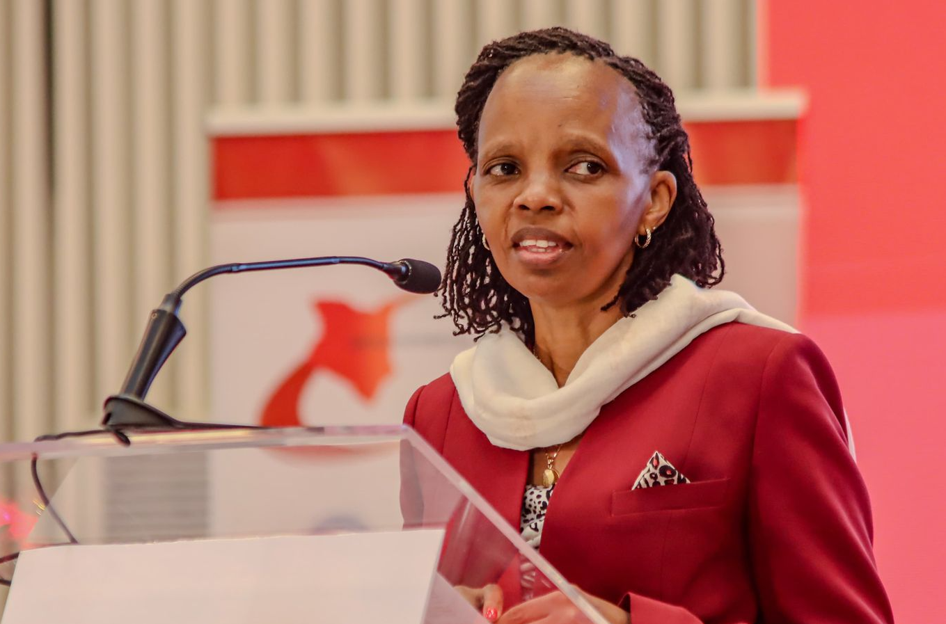 An image of KUCCPS CEO, Dr. Agnes Mercy Wahome